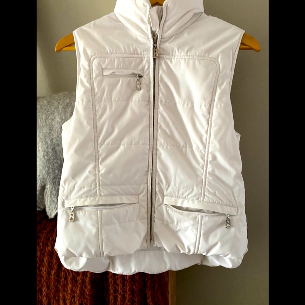 Bogner by Goan Thylmann white ski vest size 8